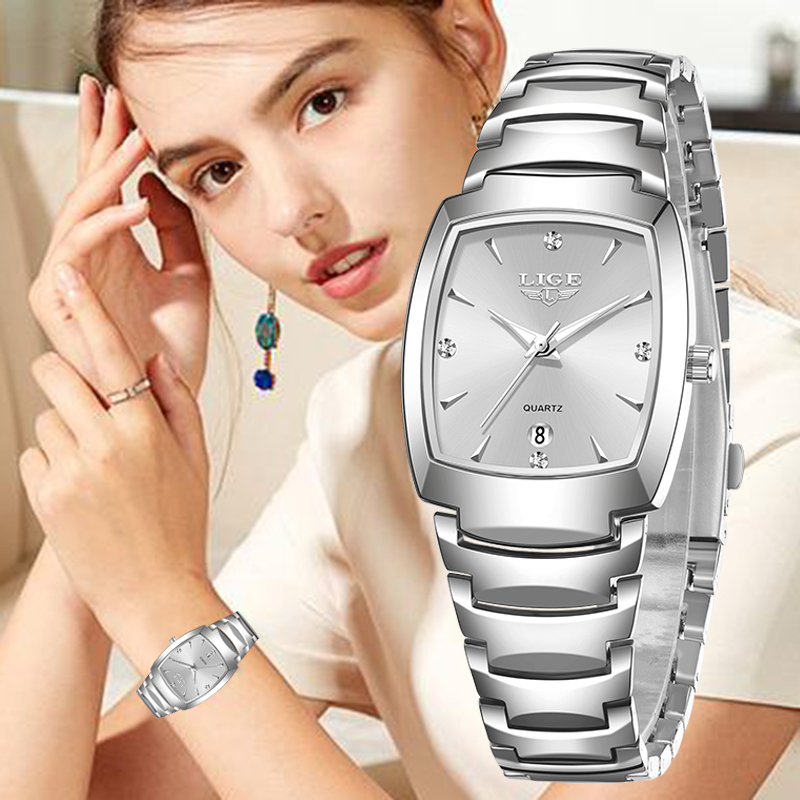Women'S Fashion Quartz Watch - LIGE 2026 yeni Kadın Saati İş