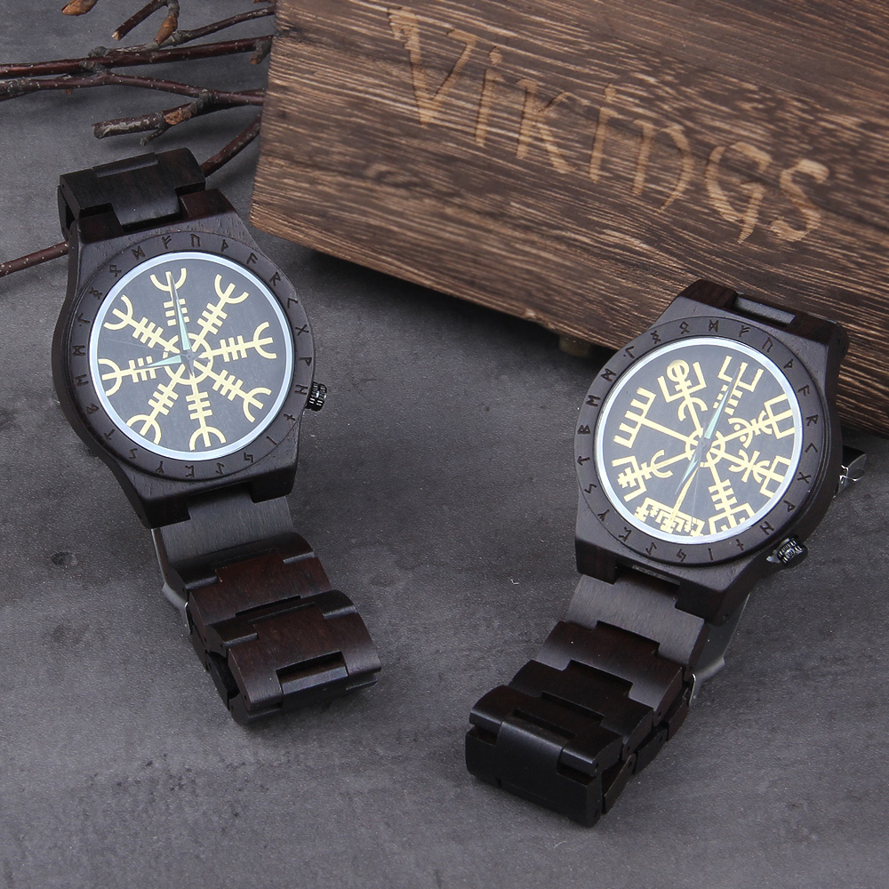 Women'S Fashion Quartz Watch - El yapımı ahşap saatler adam kadın