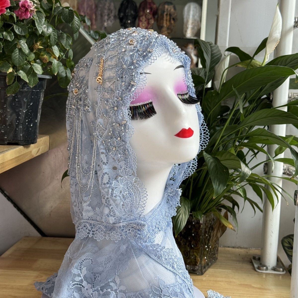 Women Fashion Malaysia - Tesettür Müslüman Kadınlar Şal Başörtüsü Lüks