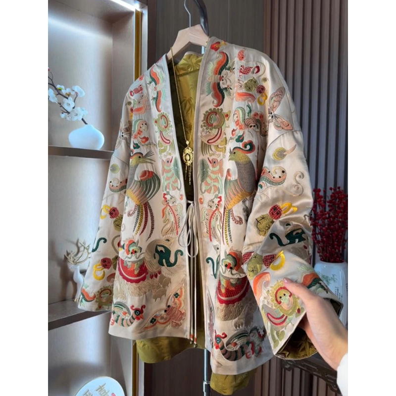 Women Fashion Styles - Yeni Çin Tarzı Kimono Hırka Ceket