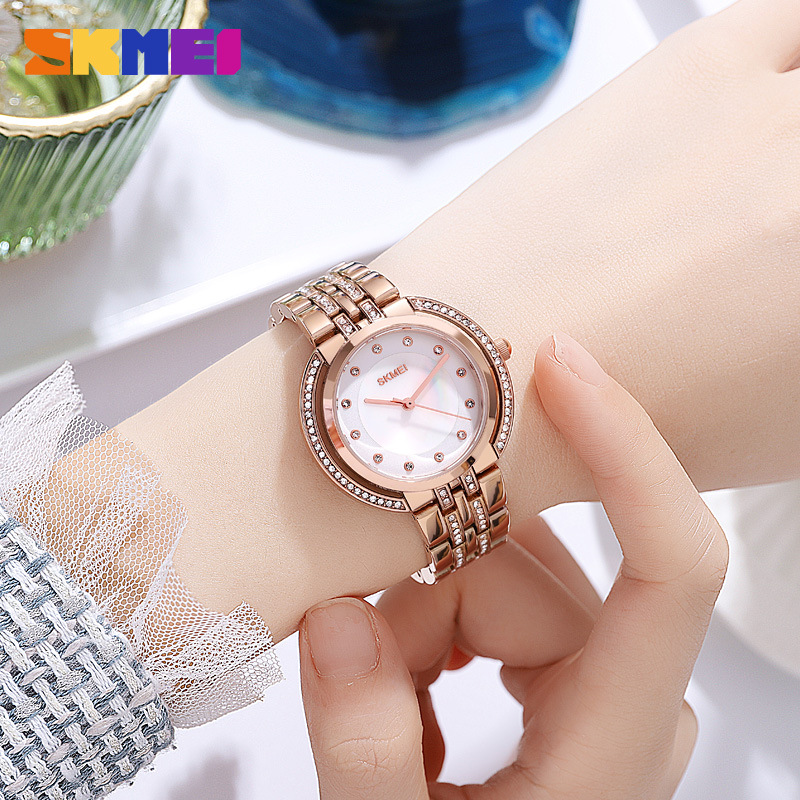Women'S Fashion Quartz Watch - Bayan Bilezik Kuvars Saatler Lüks Taklidi