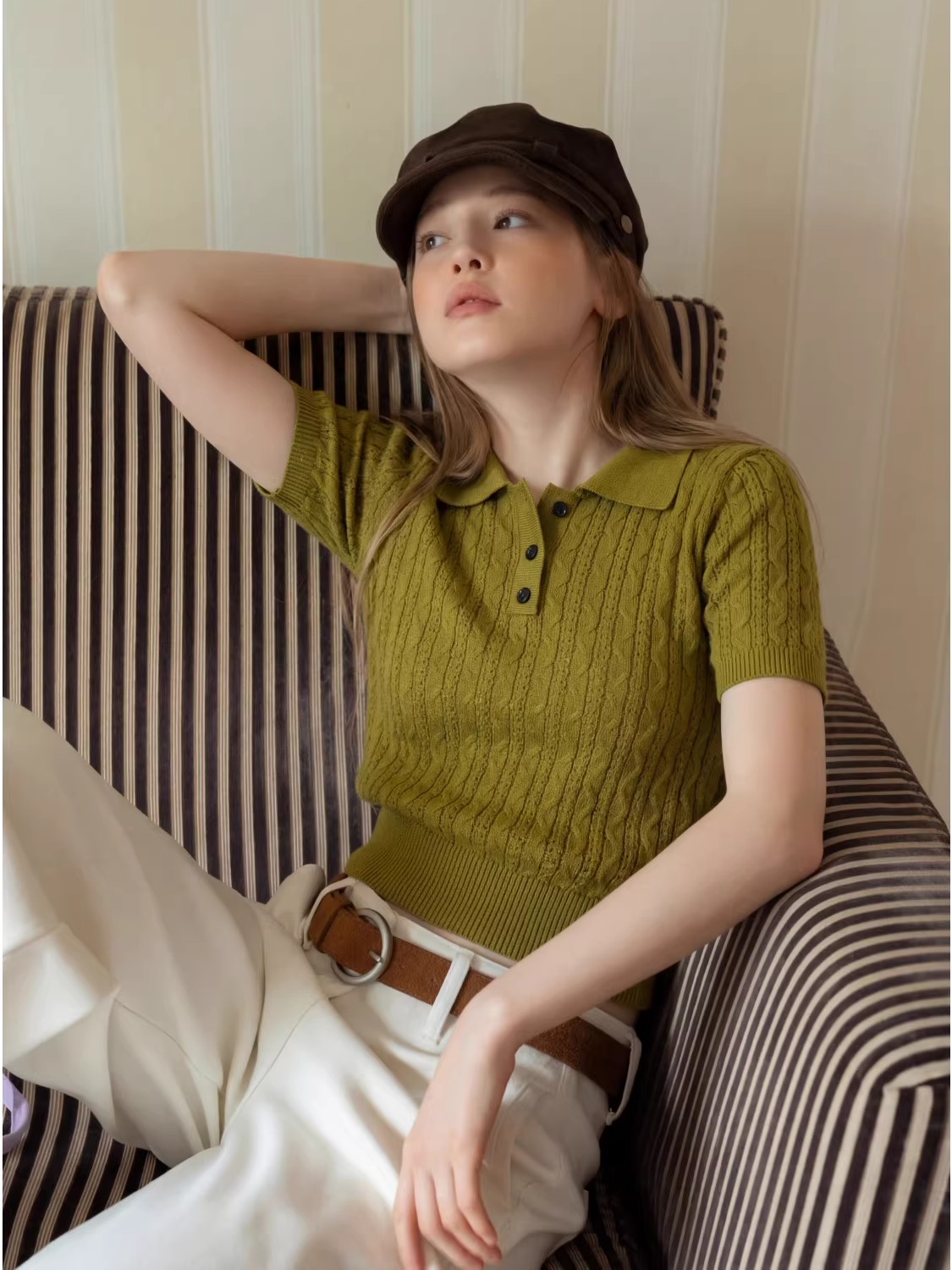 Moda Rahat Tarzı Büküm Kablo Ö - Women Fashion Styles incelemesi ve fiyatı