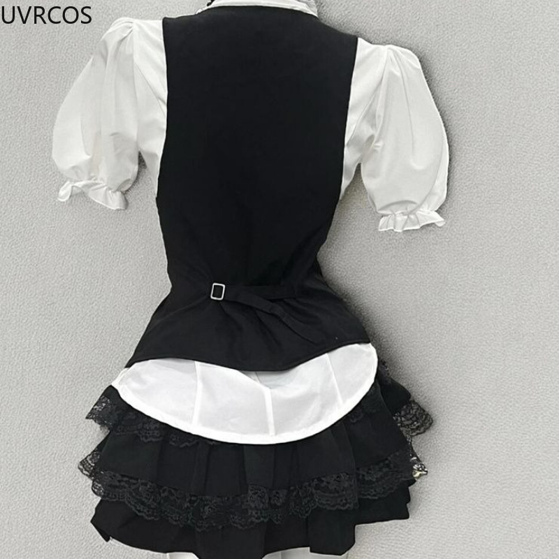 Y2k Estetik Lolita Tarzı Tatlı - Puff Sleeve Blouse incelemesi ve fiyatı