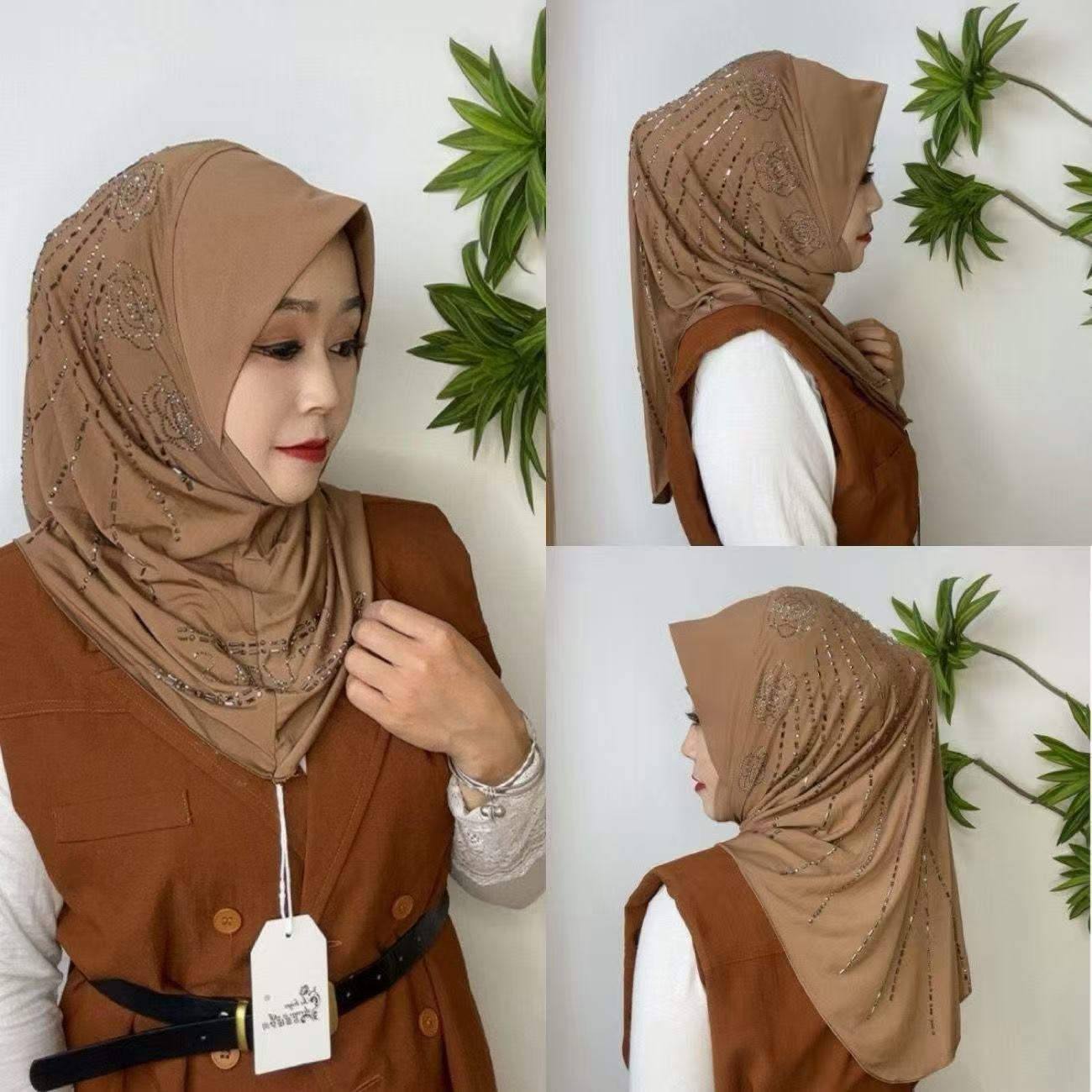 Tesettür Müslüman Kadınlar Şal - Women Fashion Malaysia incelemesi ve fiyatı