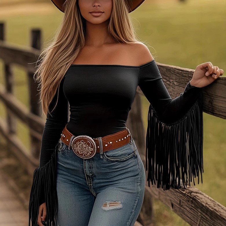 Kadın Giyimleri Bluz Saçaklı D - Women Fashion Styles incelemesi ve fiyatı