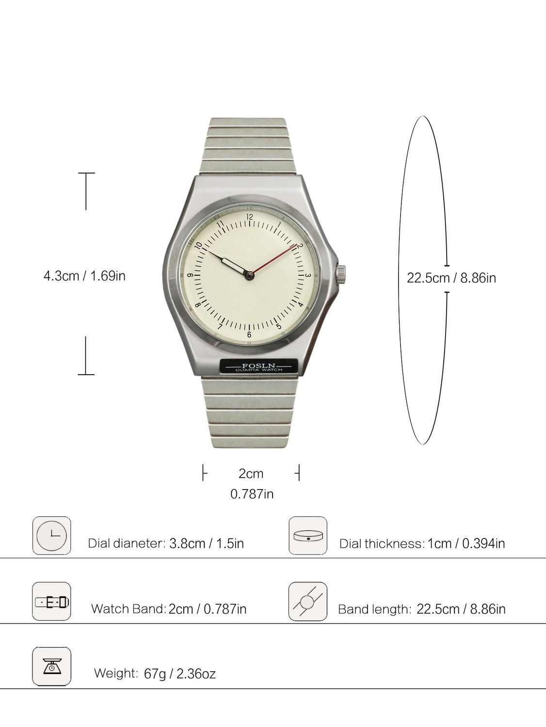 Minimalist, kişiselleştirilmiş - Women'S Fashion Quartz Watch incelemesi ve fiyatı