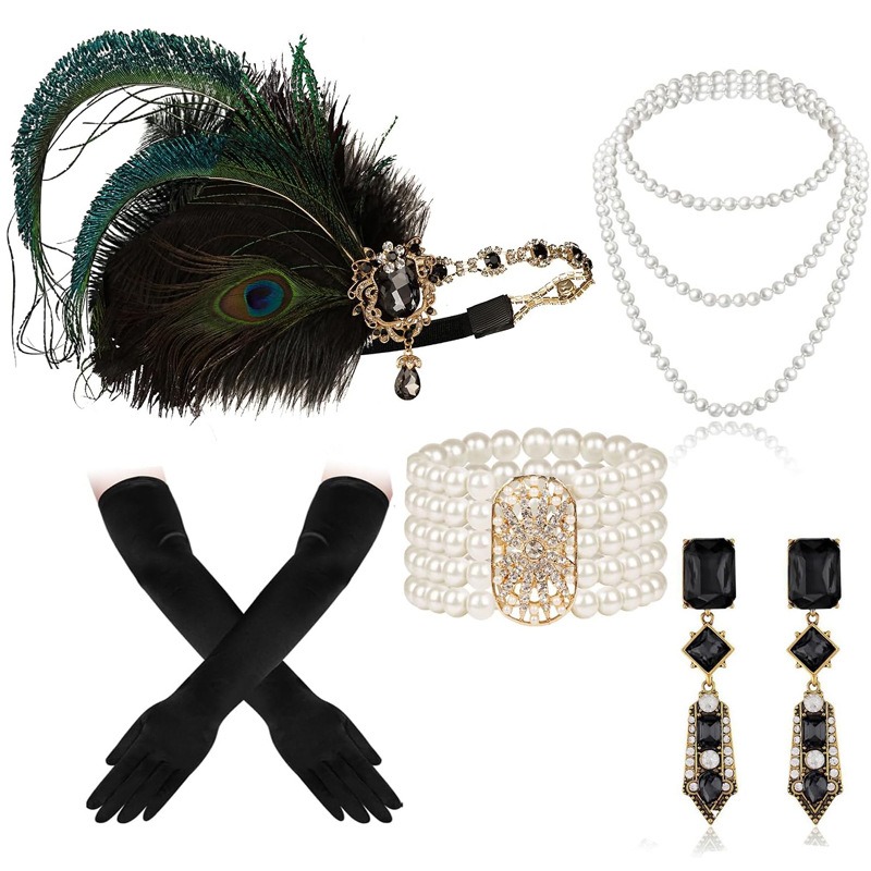 Sineklik Aksesuarları Seti 192 - Women'S Fashion Roaring 20S incelemesi ve fiyatı