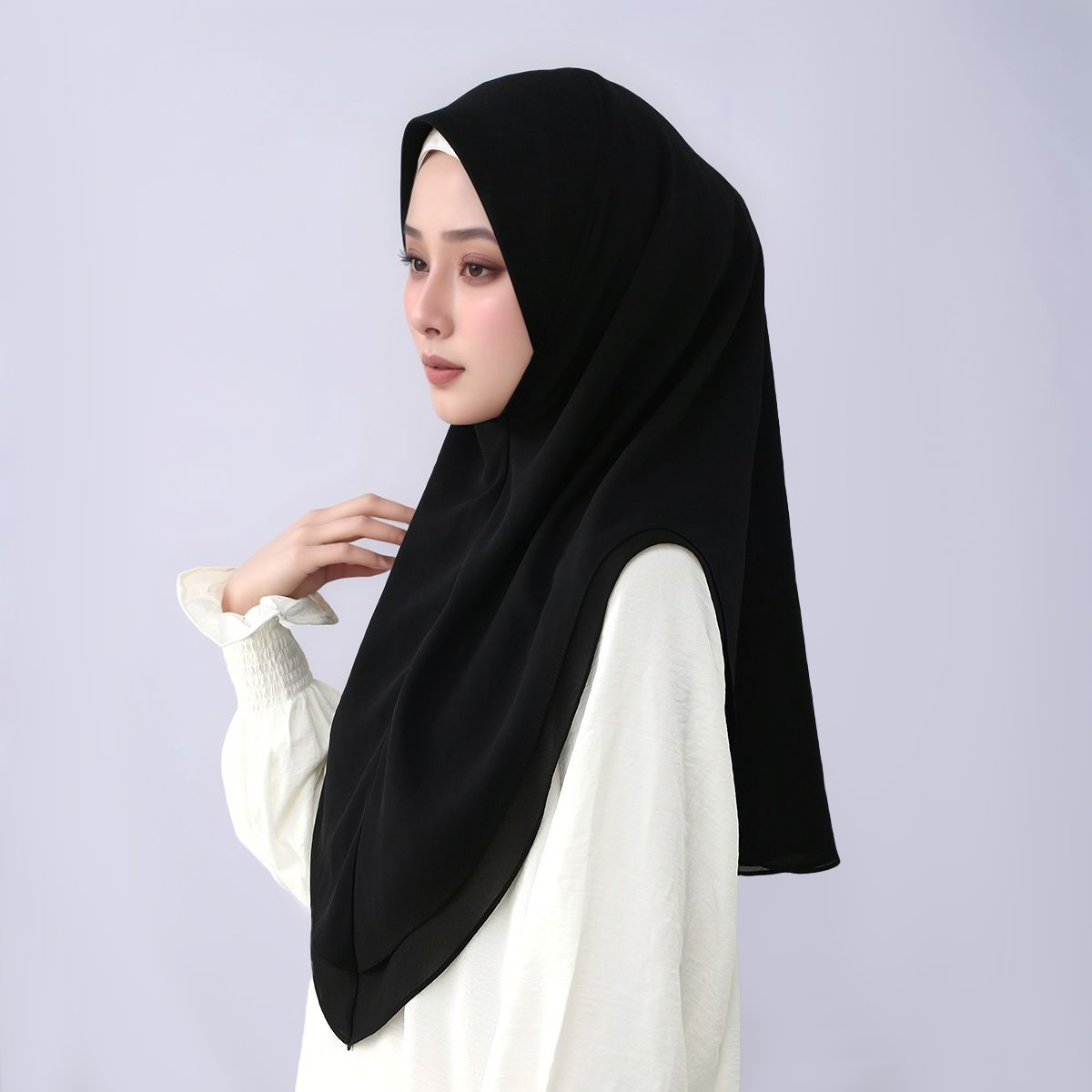 Yeni Çift Katlı Şifon Hazır Gi - Women'S Fashion Layering incelemesi ve fiyatı