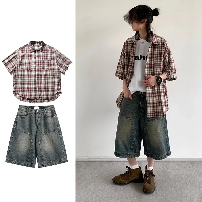 Japon Gençlik Tarzı Erkek Kadı - Denim Shorts Women incelemesi ve fiyatı