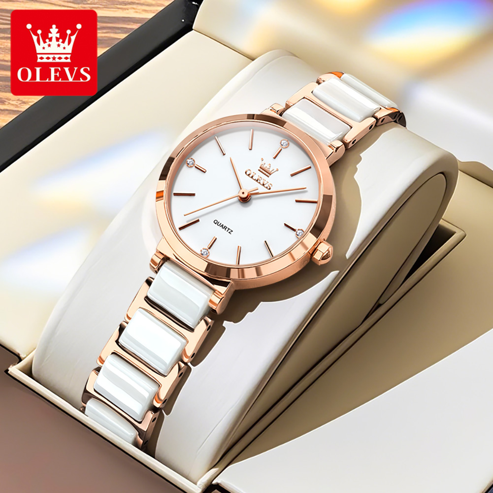OLEVS Kadın Saati 5877 Lüks Za - Women'S Fashion Quartz Watch incelemesi ve fiyatı