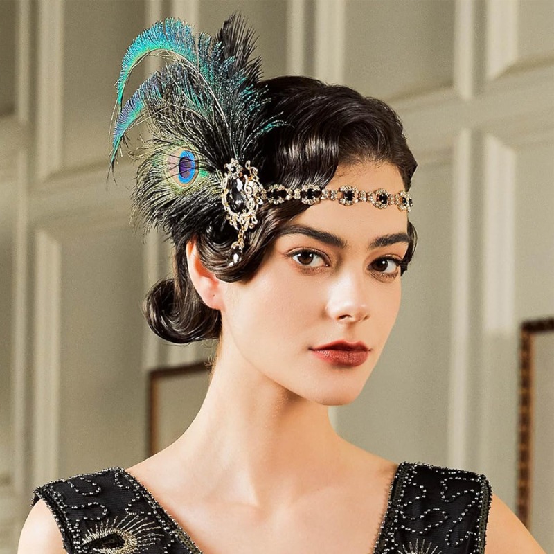1920'ler Sineklik Tavuskuşu Tü - Women'S Fashion Roaring 20S incelemesi ve fiyatı