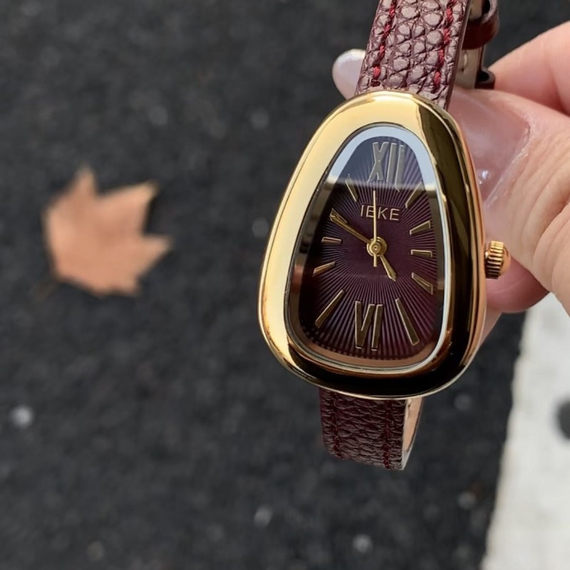 LEKE Ankola Kırmızı Vintage Mo - Women'S Fashion Quartz Watch incelemesi ve fiyatı