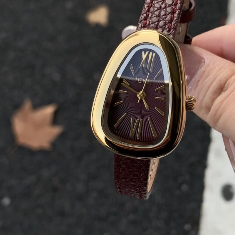 LEKE Ankola Kırmızı Vintage Mo - Women'S Fashion Quartz Watch incelemesi ve fiyatı