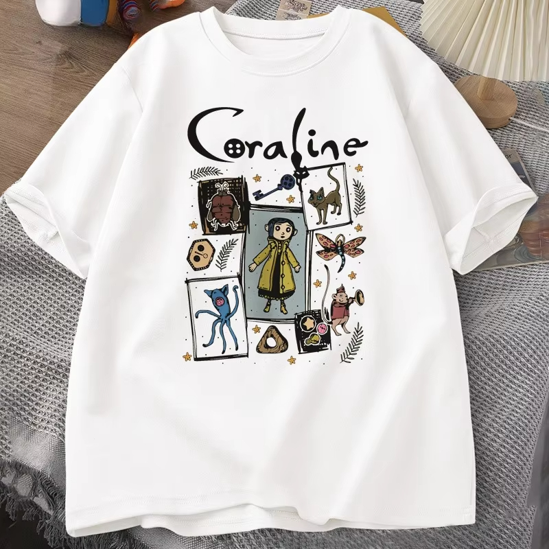 Coraline Cadılar Bayramı T Shi - Women Fashion Usa incelemesi ve fiyatı