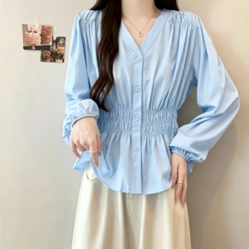 200 Pound Artı Beden Elastik B - Puff Sleeve Blouse incelemesi ve fiyatı