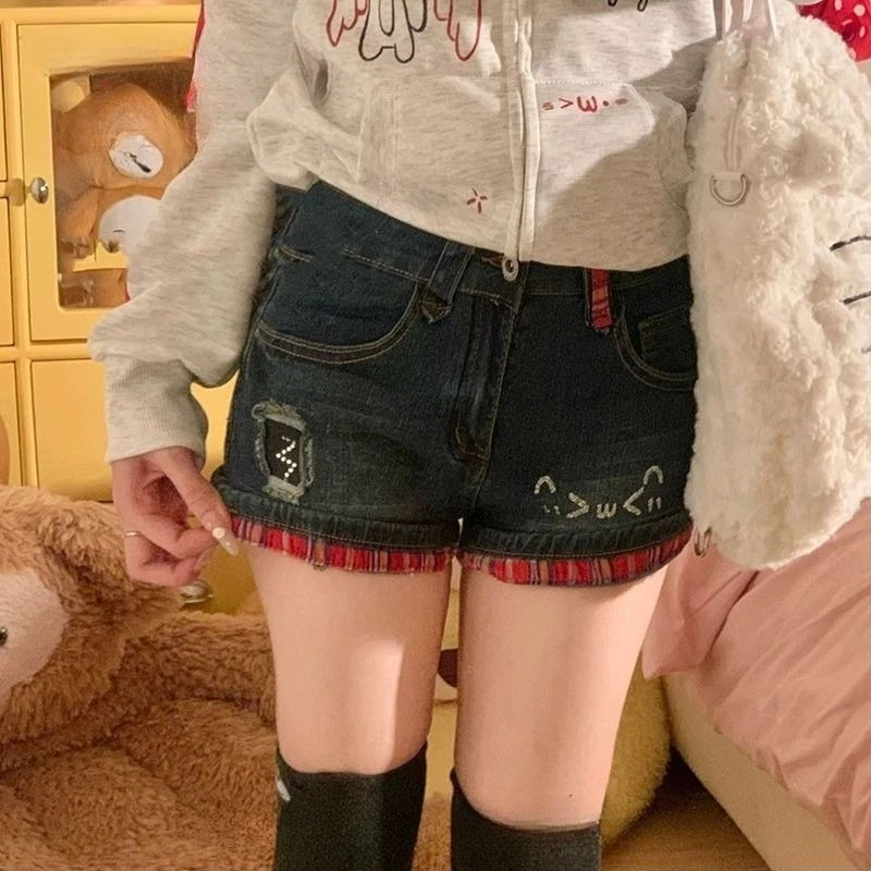 Amerikan Vintage Kısa Kot Kadı - Denim Shorts Women incelemesi ve fiyatı