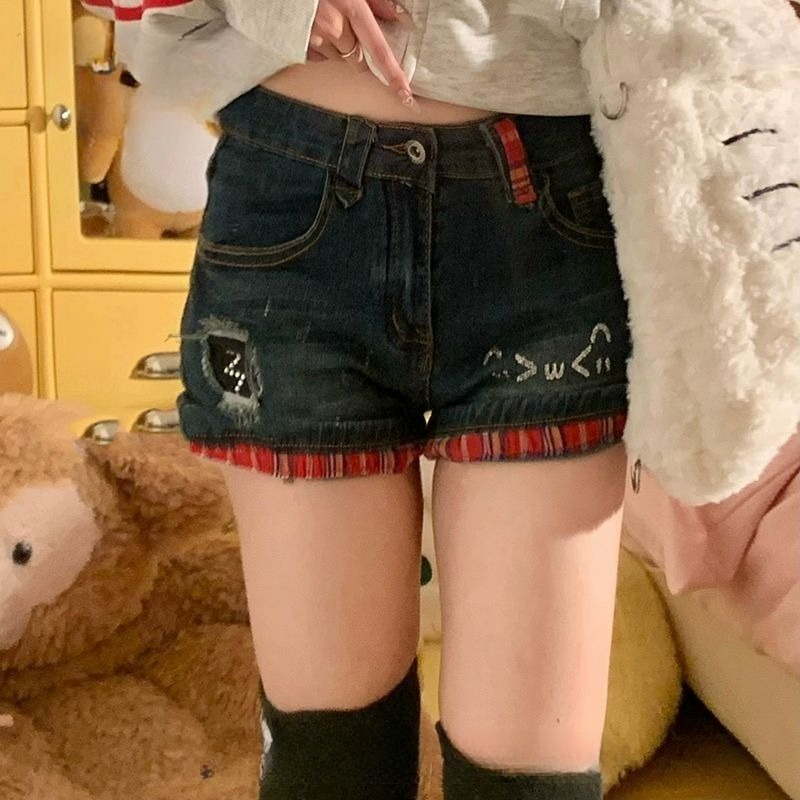 Amerikan Vintage Kısa Kot Kadı - Denim Shorts Women incelemesi ve fiyatı