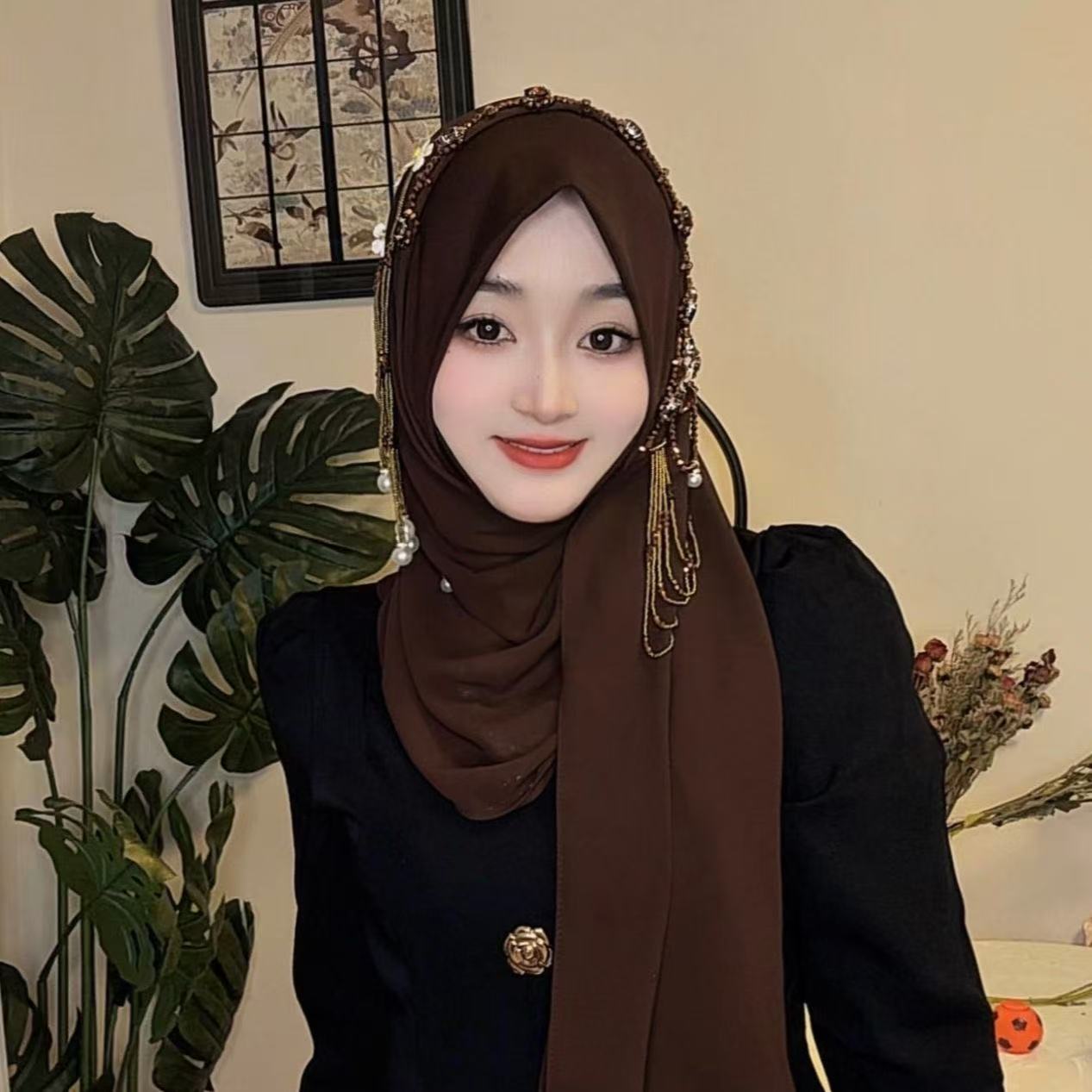 Abaya Tesettür Müslüman Kadınl - Women Fashion Malaysia incelemesi ve fiyatı
