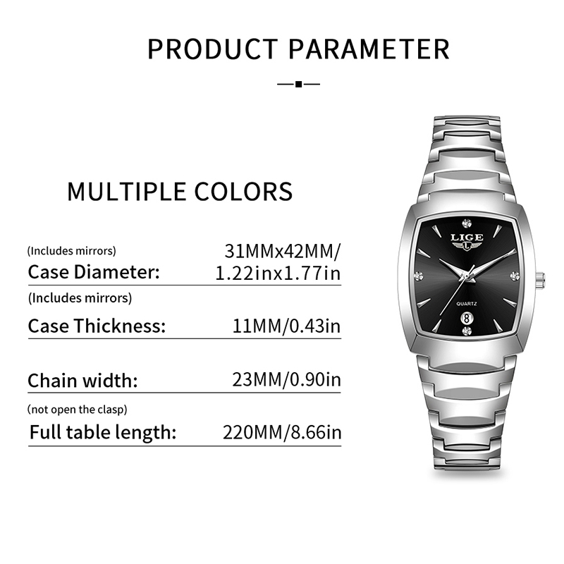 LIGE İzle kadın İş Lüks Bayanl - Women'S Fashion Quartz Watch incelemesi ve fiyatı