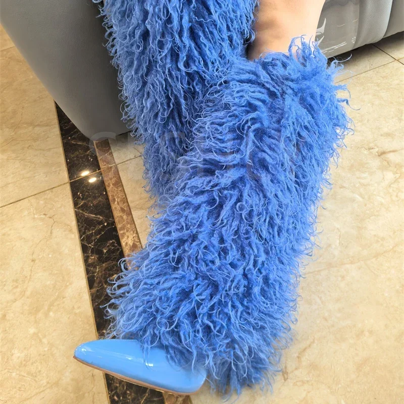 Moda şeker renkli peluş diz yü - Women'S Fashion Magazines incelemesi ve fiyatı
