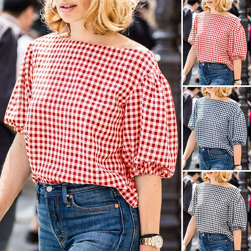 Artı Boyutu 5XL VONDA Yaz Kadı - Puff Sleeve Blouse incelemesi ve fiyatı