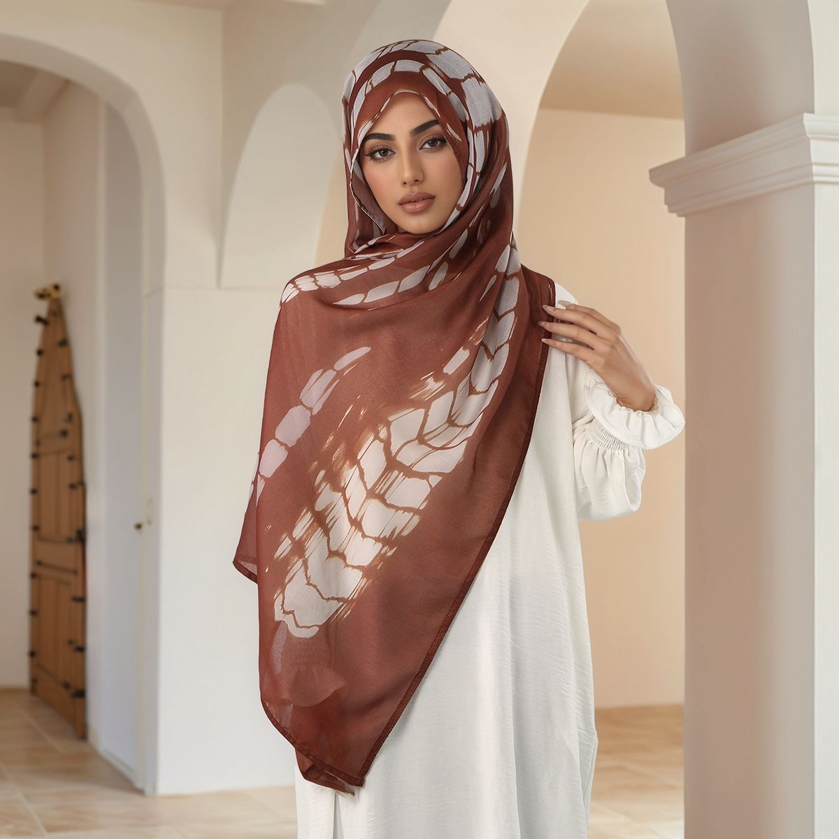 Yeni Baskılı Rayon Tesettür Eş - Women Fashion Malaysia incelemesi ve fiyatı