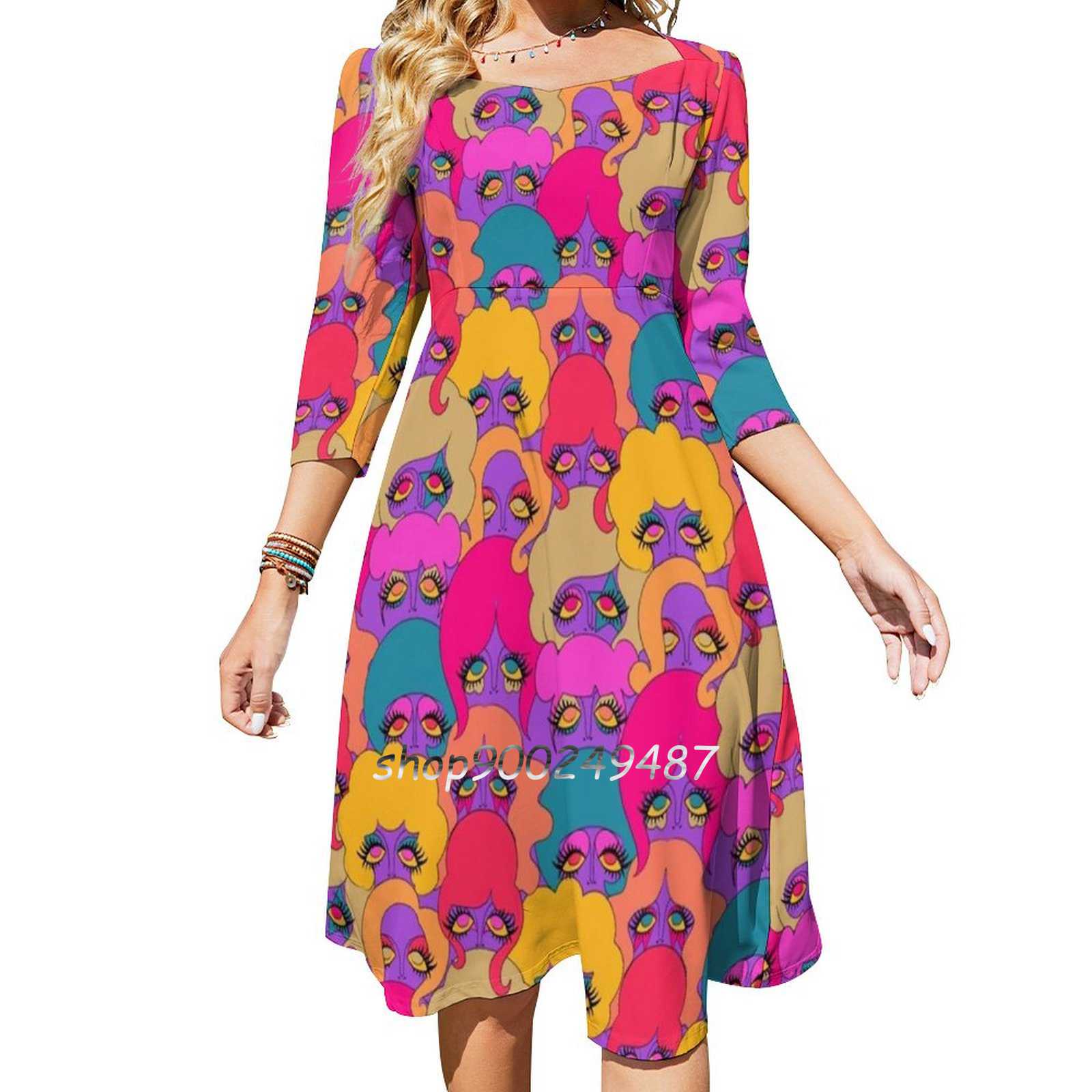 Colorful Ladies Sweetheart Kno - Women'S Fashion In The 60S incelemesi ve fiyatı