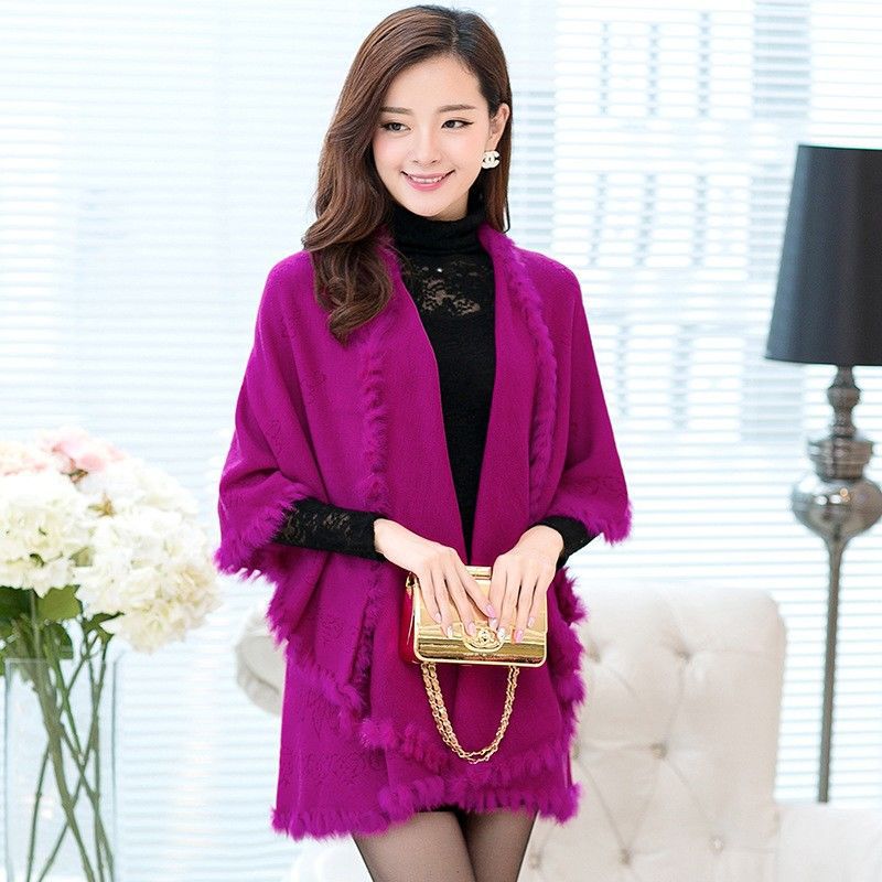 Gerçek Tavşan Sıcak Bahar Şal  - Women'S Fashion Layering incelemesi ve fiyatı