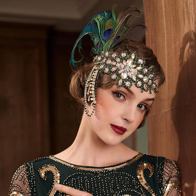 Vintage 1920s sineklik kafa ba - Women'S Fashion Roaring 20S incelemesi ve fiyatı