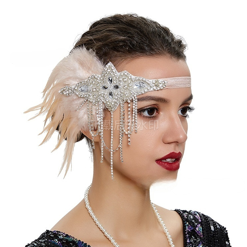 Vintage 1920s sineklik kafa ba - Women'S Fashion Roaring 20S incelemesi ve fiyatı
