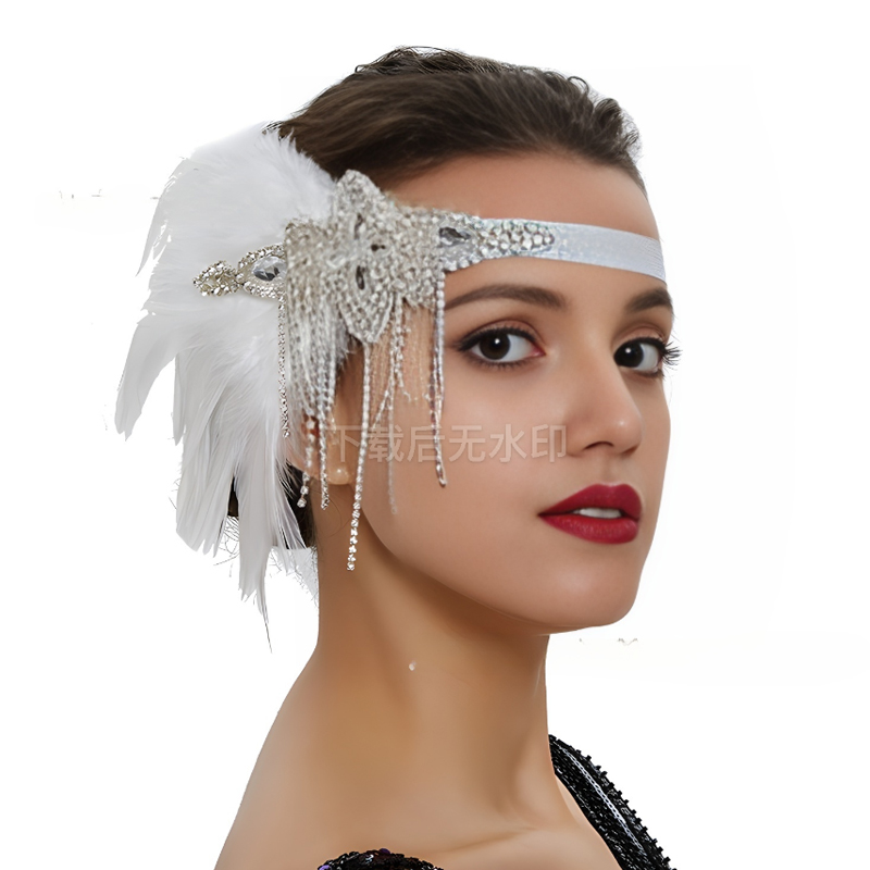Vintage 1920s sineklik kafa ba - Women'S Fashion Roaring 20S incelemesi ve fiyatı