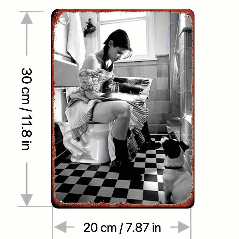 Komik Banyo Metal Tabelası – T - Women'S Fashion Magazines incelemesi ve fiyatı