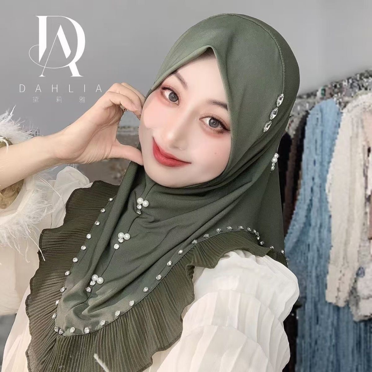 Tesettür Müslüman Kadınlar Şal - Women Fashion Malaysia incelemesi ve fiyatı