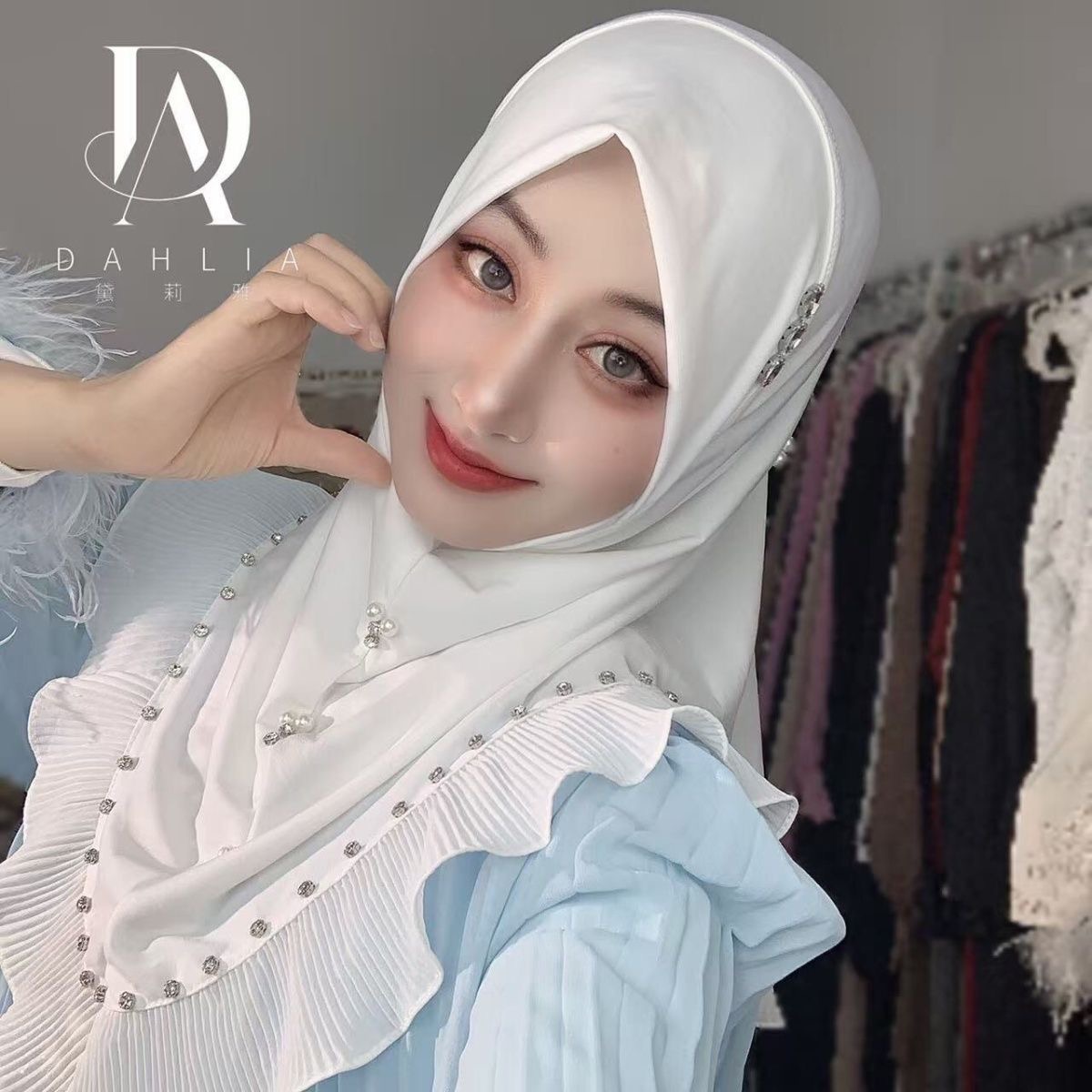 Tesettür Müslüman Kadınlar Şal - Women Fashion Malaysia incelemesi ve fiyatı