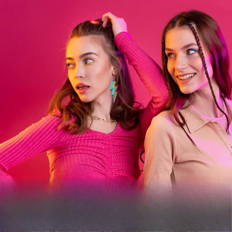 80'ler Neon Küpeler Kadınlar İ - Women'S Fashion In The 80S incelemesi ve fiyatı