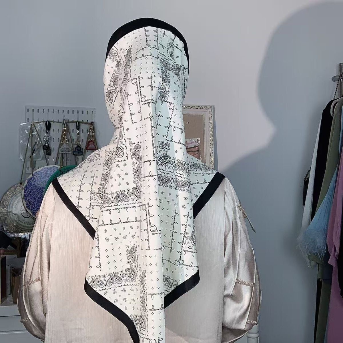 Tesettür Müslüman Kadınlar Şal - Women Fashion Malaysia incelemesi ve fiyatı