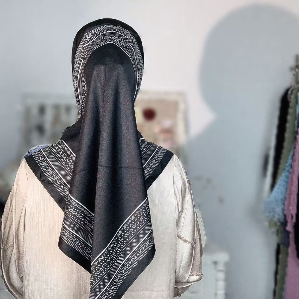 Tesettür Müslüman Kadınlar Şal - Women Fashion Malaysia incelemesi ve fiyatı