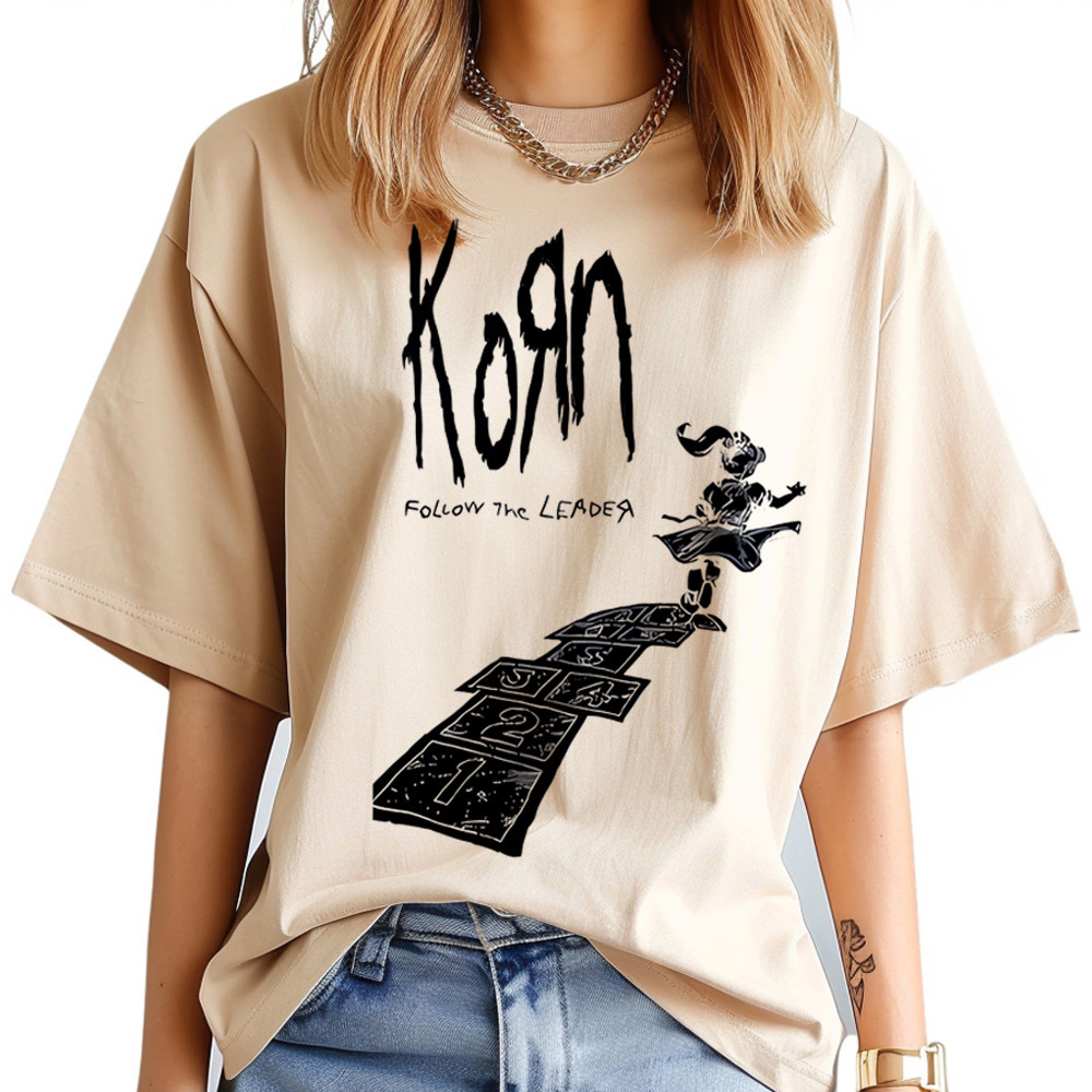 Korn tişört kadın kore modası  - Women'S Fashion In The 80S incelemesi ve fiyatı